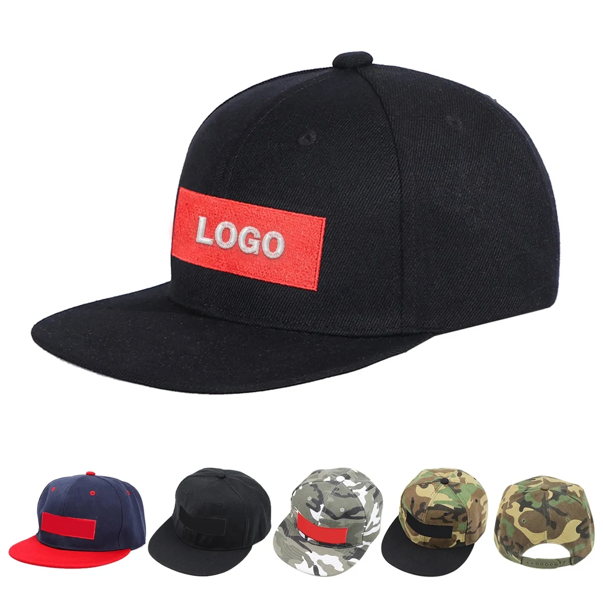 Camouflage caps hip hop baseball hat 1