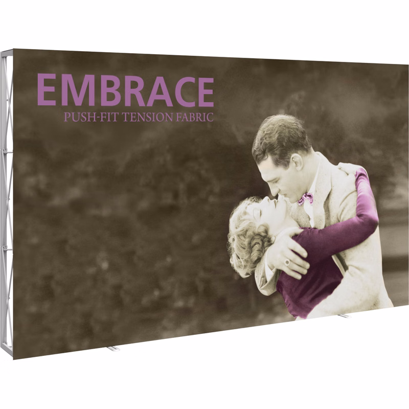 Embrace 13ft. Full Height Display w/Front Graphic