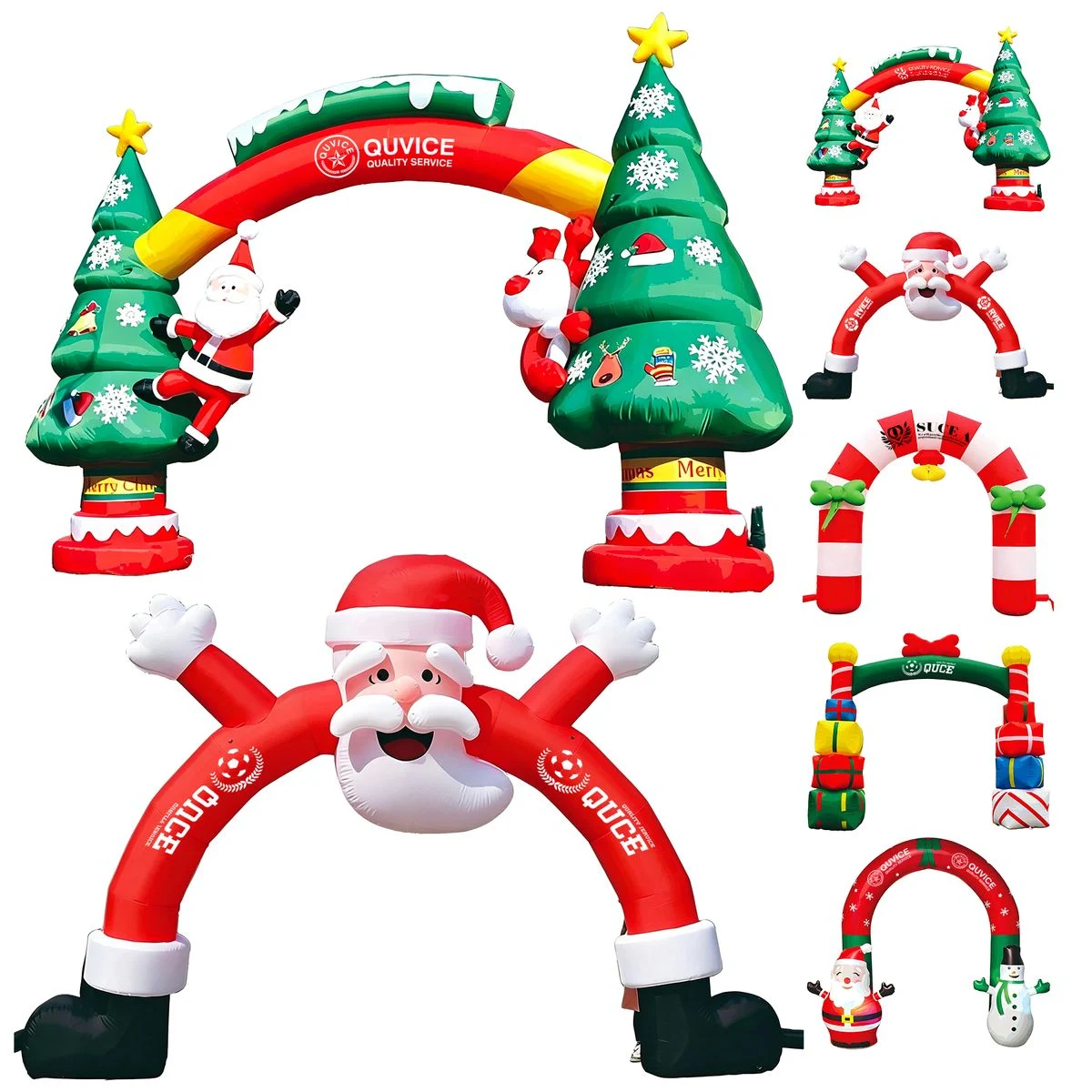 Christmas Yard Inflatable Arch 1