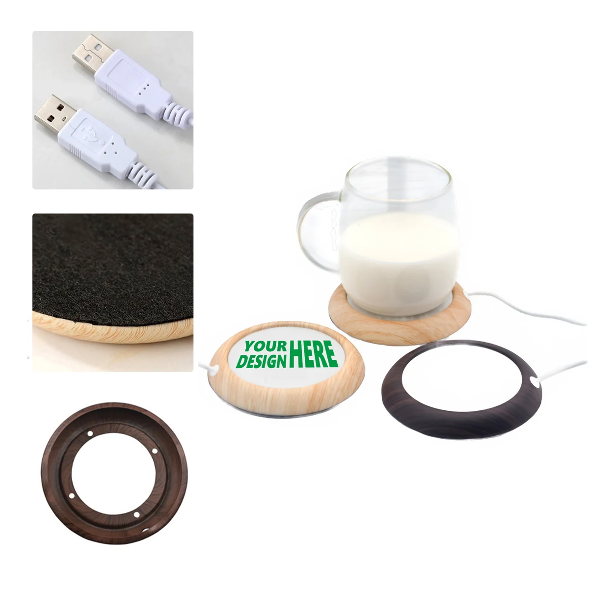 MOQ 50 USB Coffee Mug Warmer 1