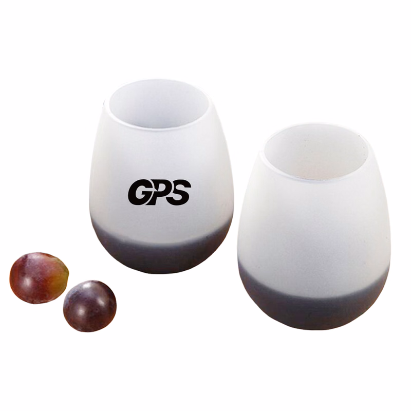 Shatterproof Stemless Silicone Wine Glass,
