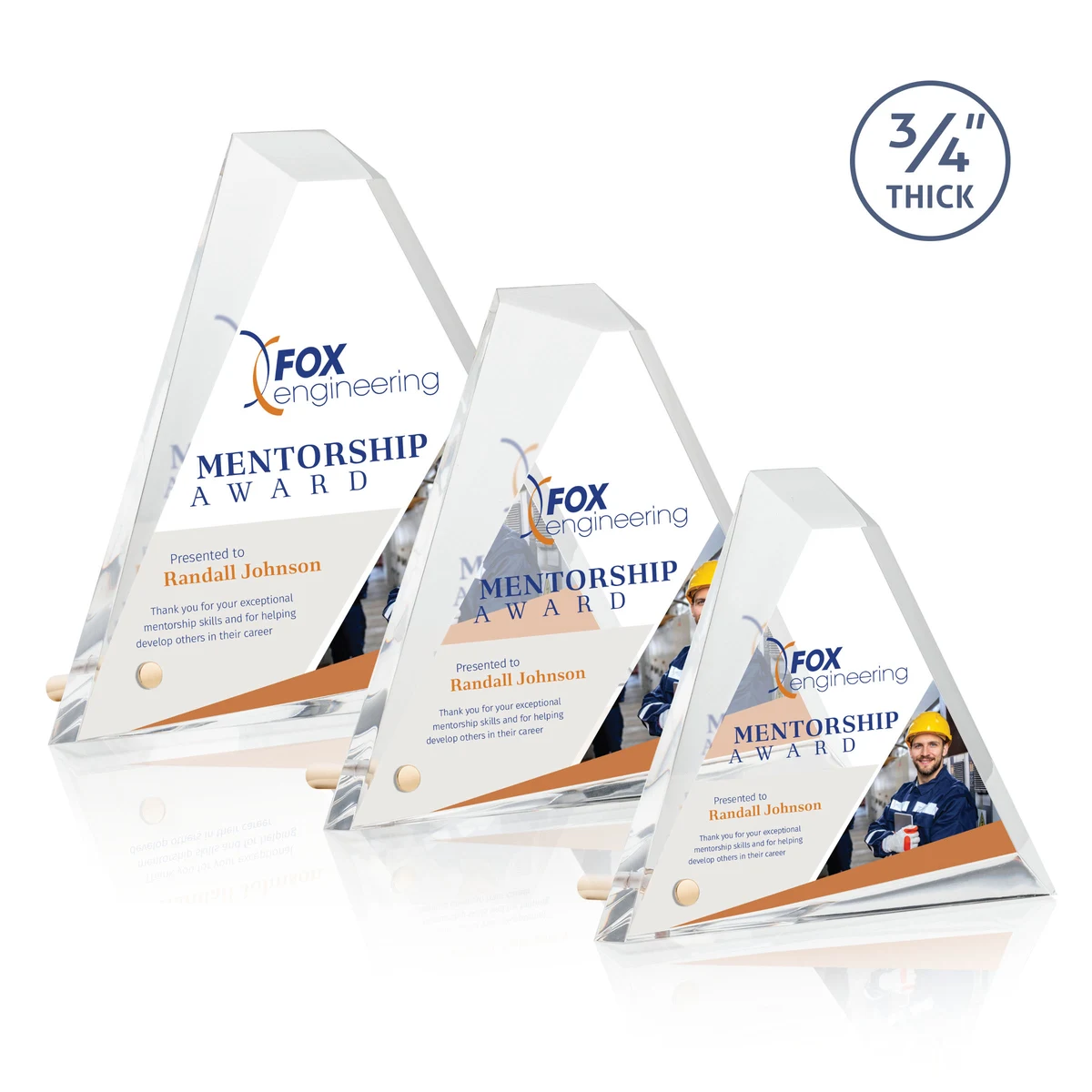 Glenrock VividPrint™ Award - Gold 1