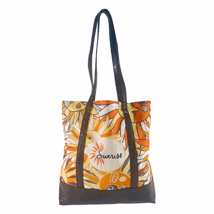 Medium Bottom Gusset Luxury Tote (16.5"H x 16.5"W x 3"D)