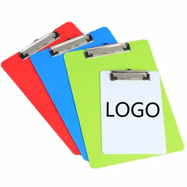 A4/A5 Plastic Clipboards With Profile Clip