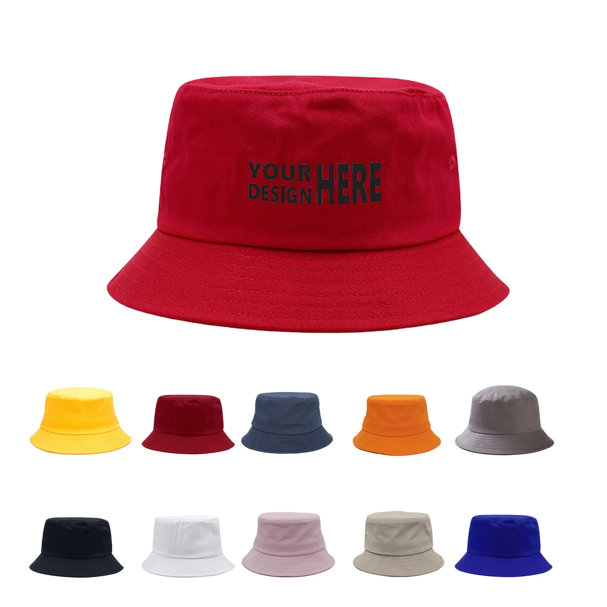 Pure Cotton Fisherman Hat 1