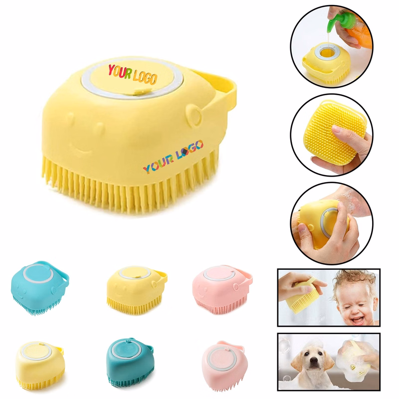Silicone Massage Bath Brush Scrubber