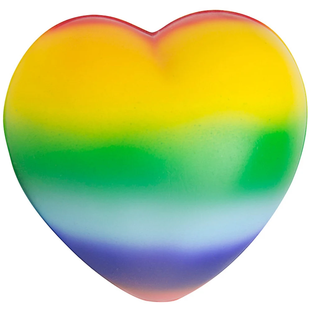 Rainbow Sweet Heart Stress Reliever 1