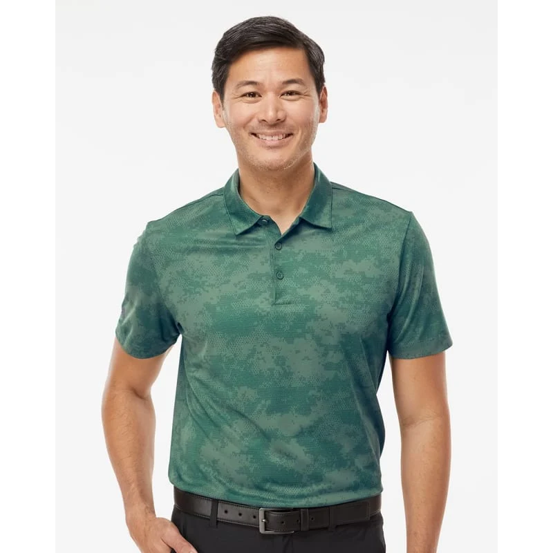 Adidas Men's All Over Camo Print Polo - A550 1