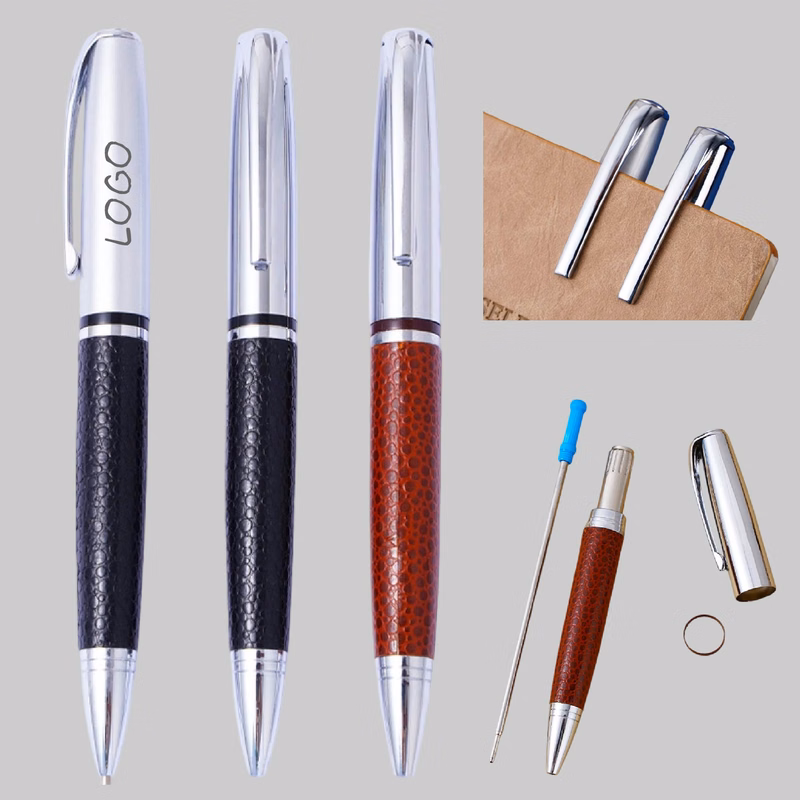Metal Leather Pen