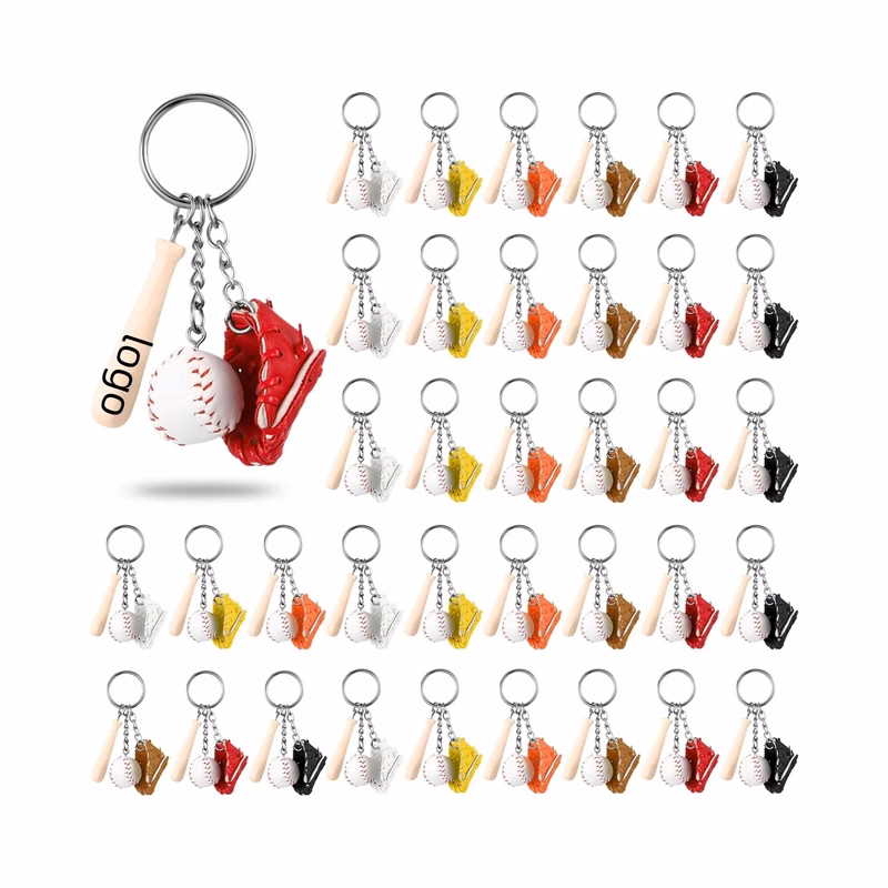 Baseball Bat Keychain