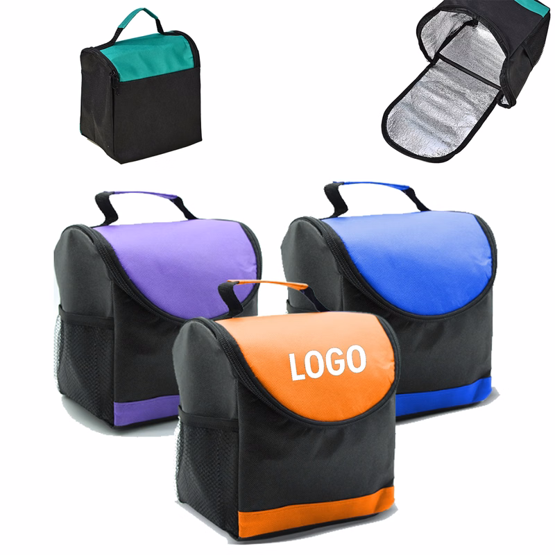 Portable Lunch Tote With Insulated Lining