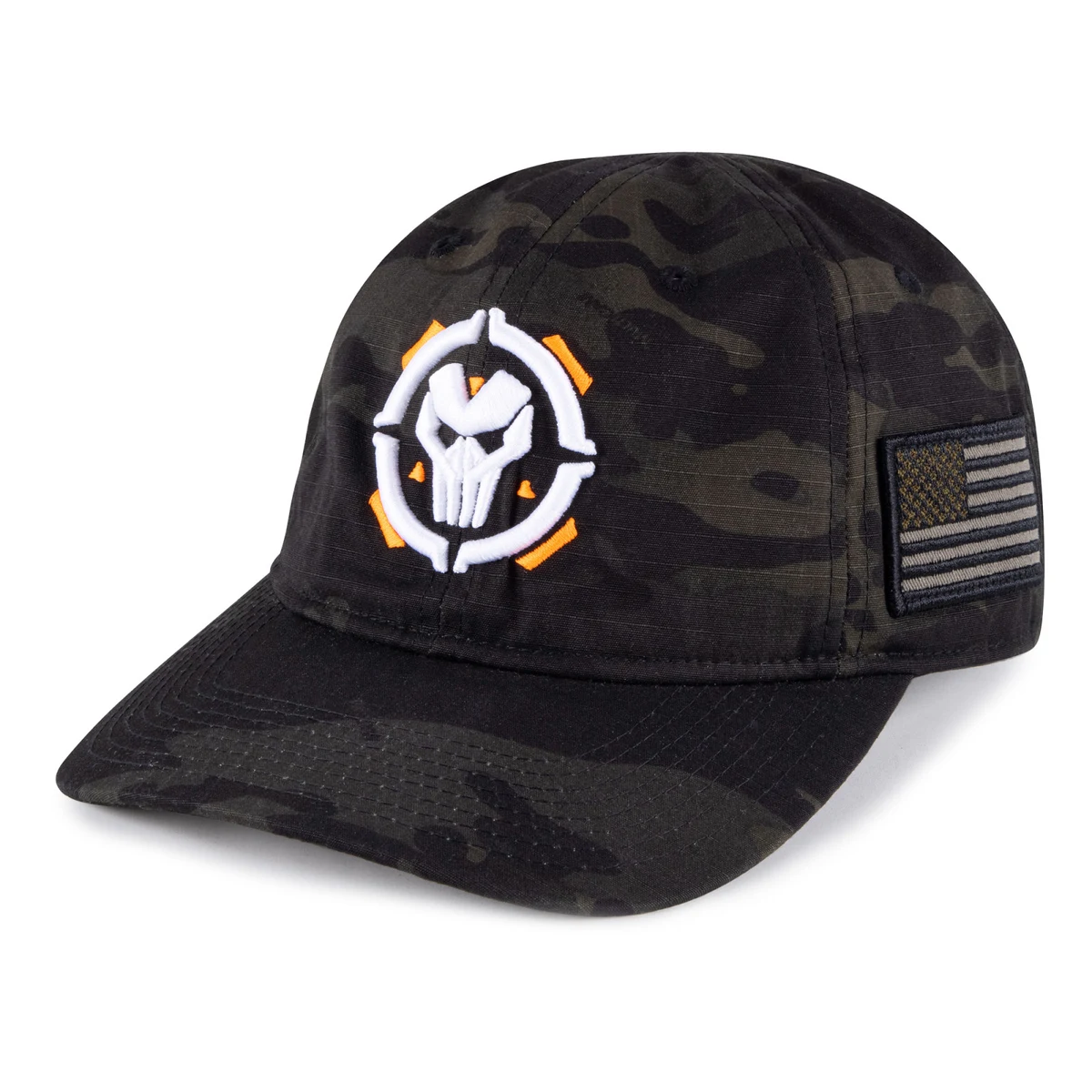 Tactical Multicam Cap w/Flag 1