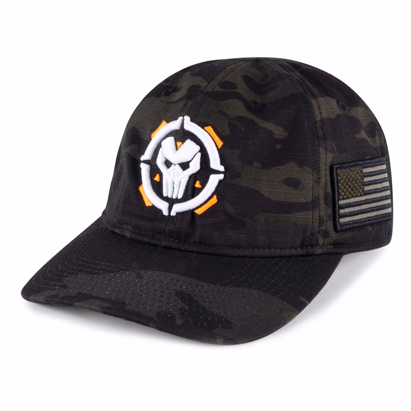 Tactical Multicam Cap w/Flag