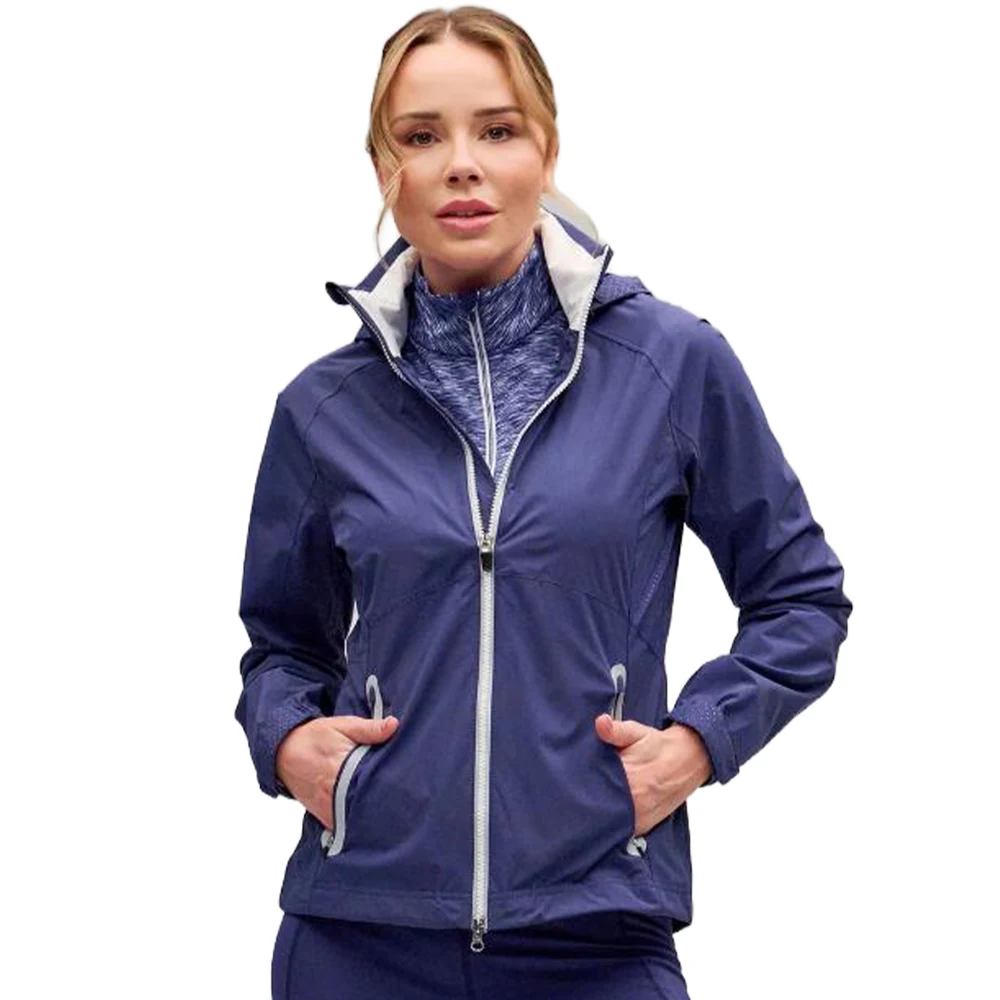 Zero Restriction® Hooded Olivia Waterproof Membrane Jacket 1