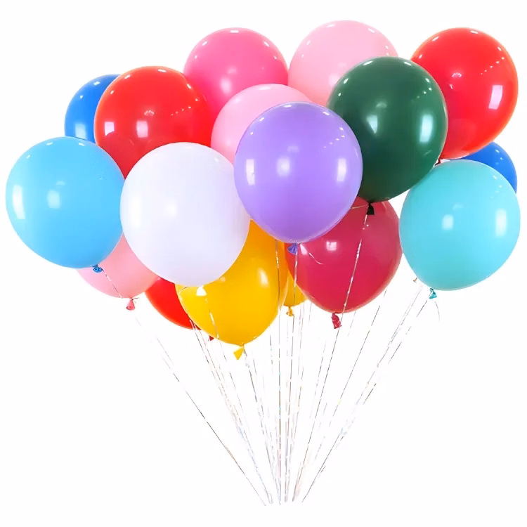 10" Natural Latex Balloons 2025 Christmas Decoration