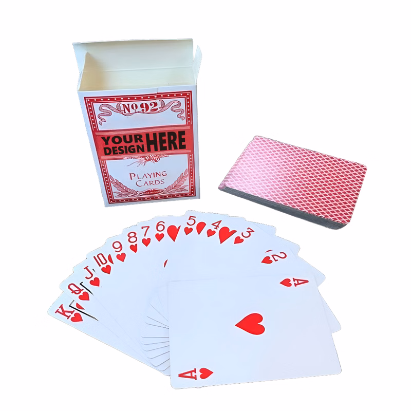 MOQ50 Personalized BCG Club Special Poker Card Set