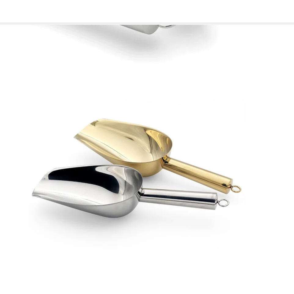 4oz Stainless Steel Ice Scoop 1