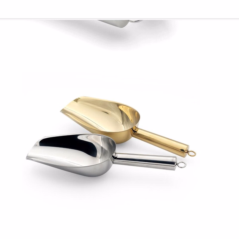 4oz Stainless Steel Ice Scoop
