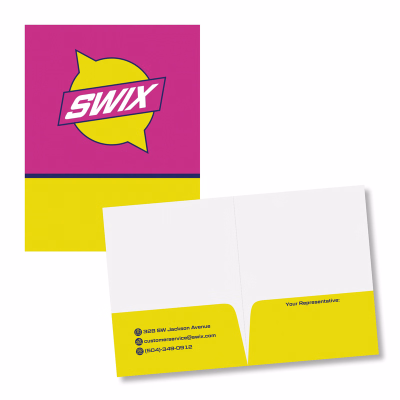 Full Color Paper Folder