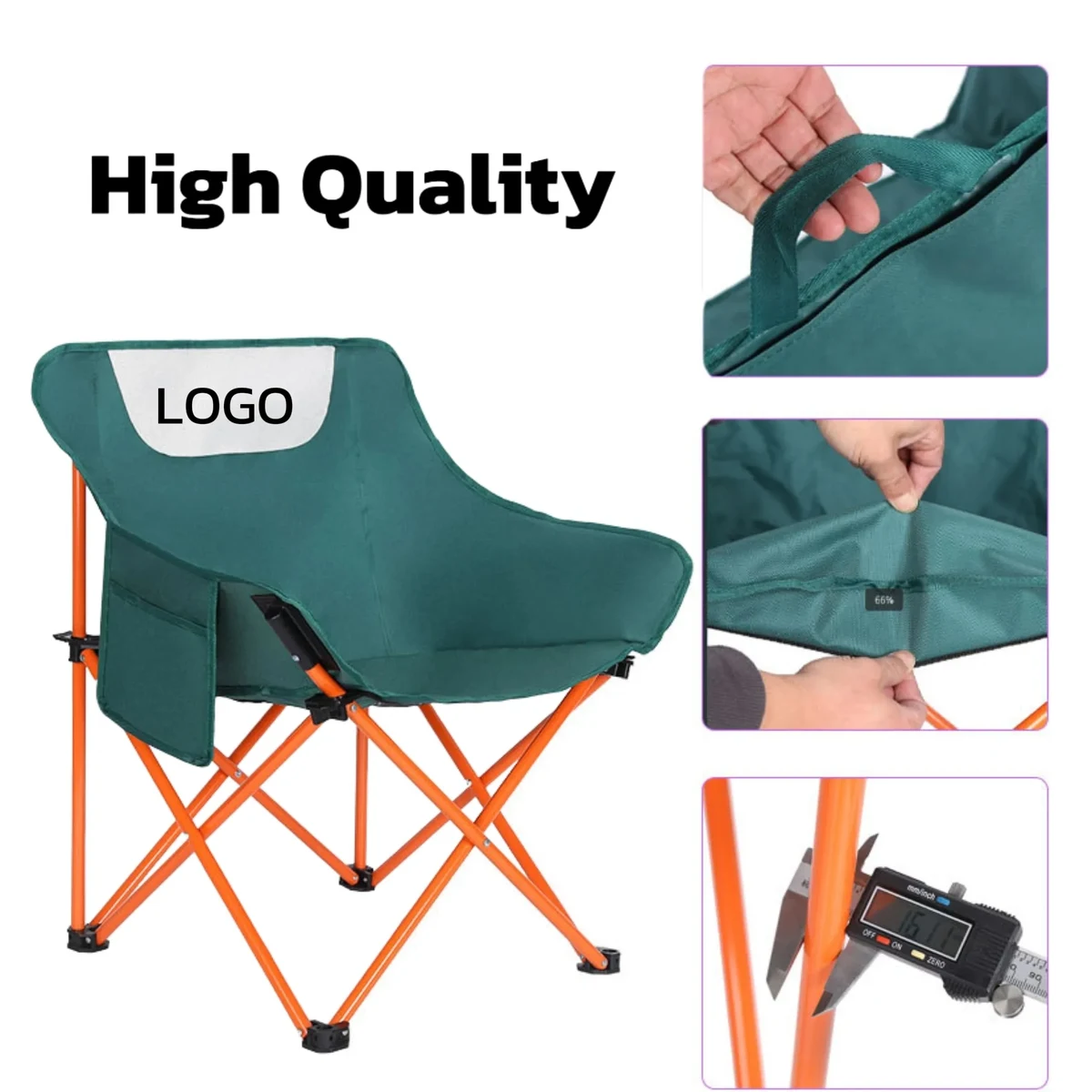 Portable Folding Outdoor Moon Chair 1