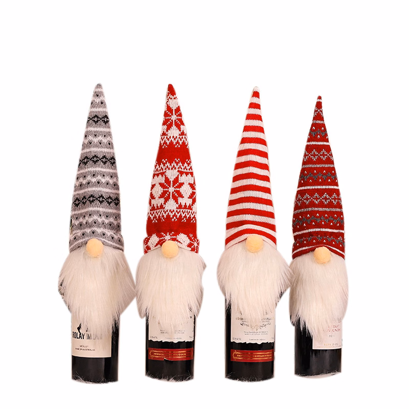 Wine Bottle Toppers Christmas Decorations Wine Bottle Covers