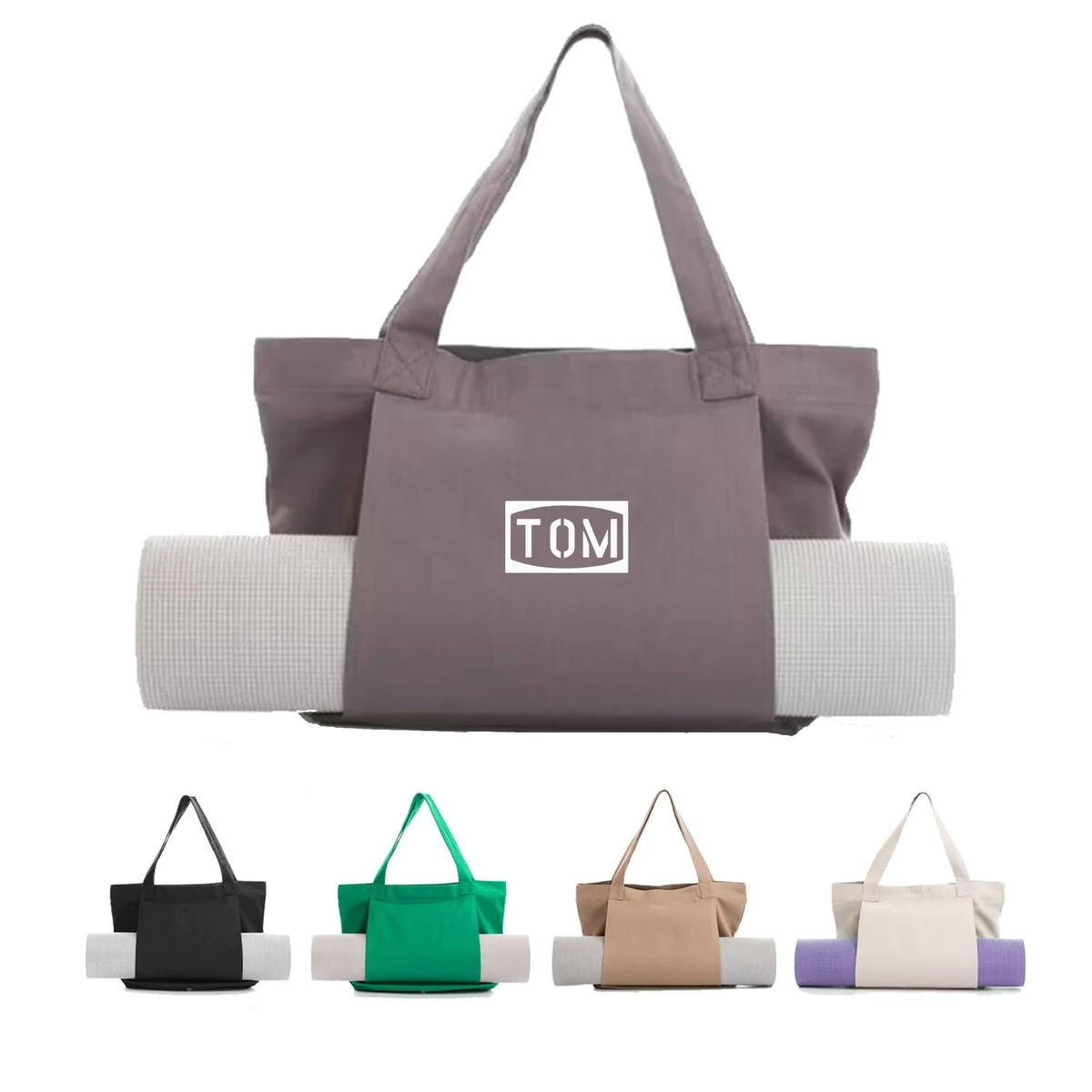Outdoor Exercise Equipment Yoga Mat Canvas Shoulder Bag 1