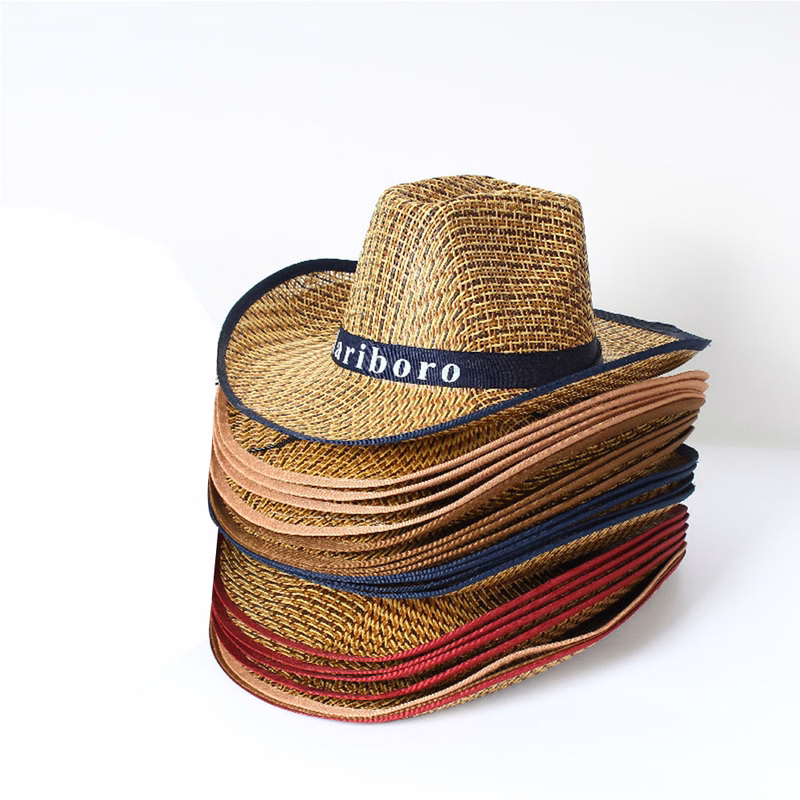 Straw hat cowboy hat