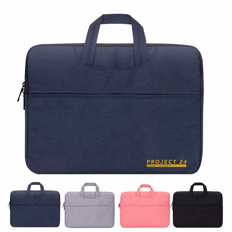 Universal Jacquard Laptop Sleeve with Large Front Pocket