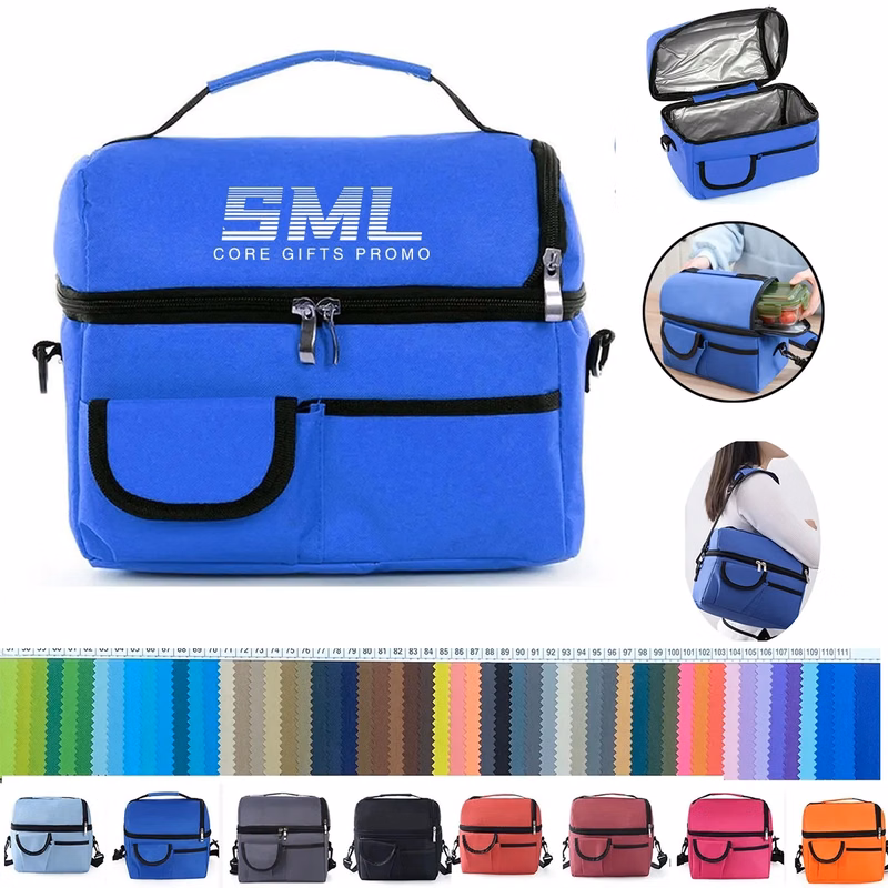Portable Insulated Cooler Lunch Picnic Travel Bag