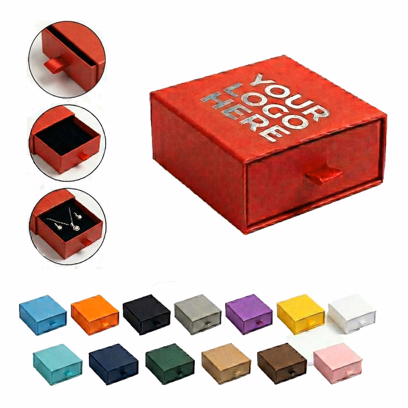 Delicate Square Drawer Style Gift Case
