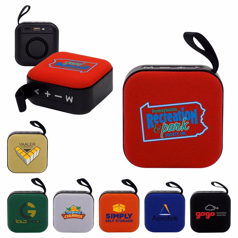 SQUARE LANYARD BLUETOOTH SPEAKER