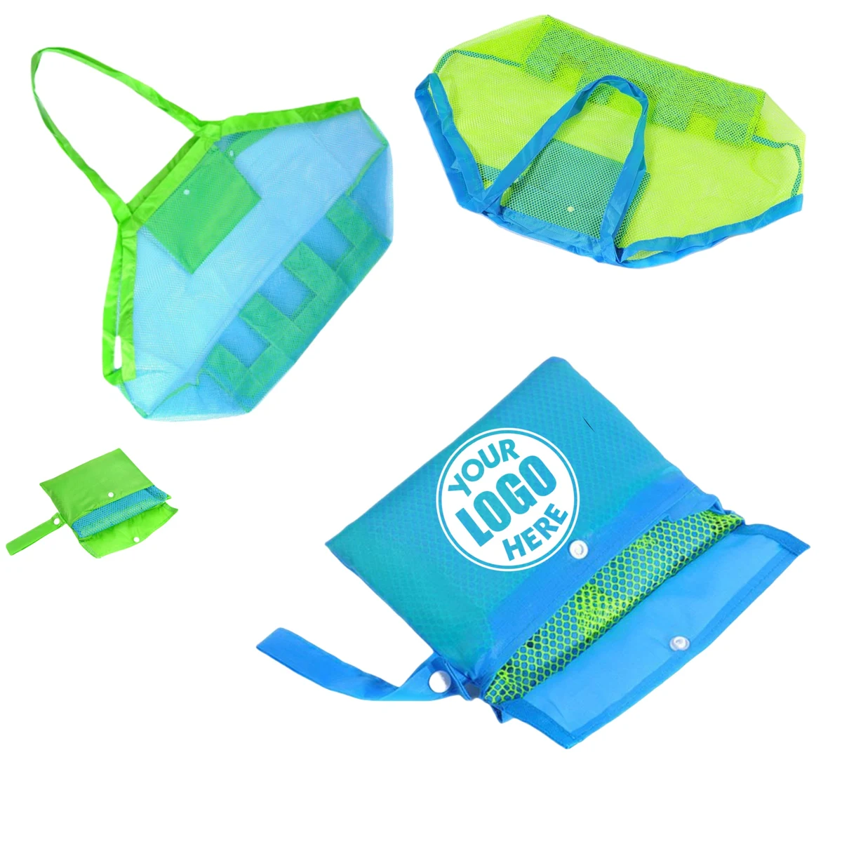Foldable Beach Tote Bag 1