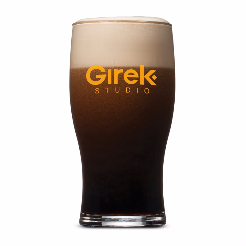 Elmhurst Beer Glass - Imprinted