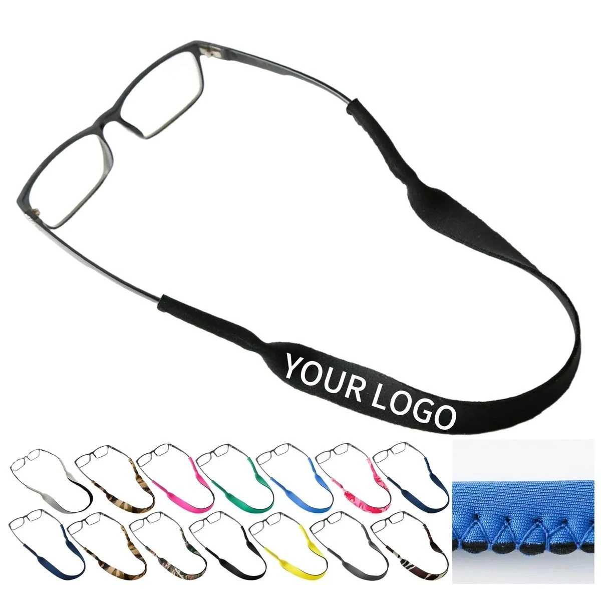 Silkscreen Printed Neoprene Strap Perfect for Gifts and Events 1