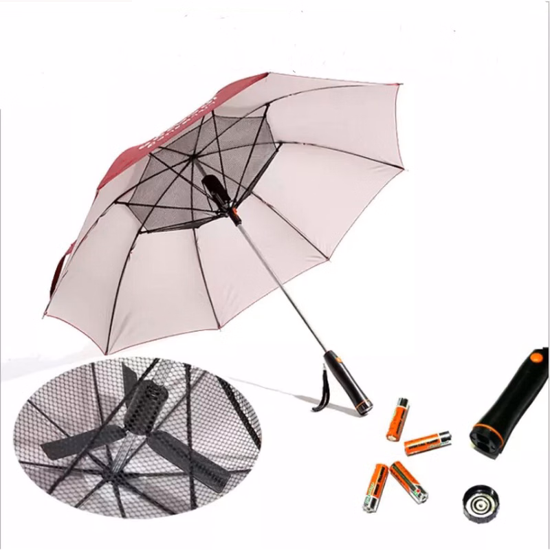 Umbrella with Fan