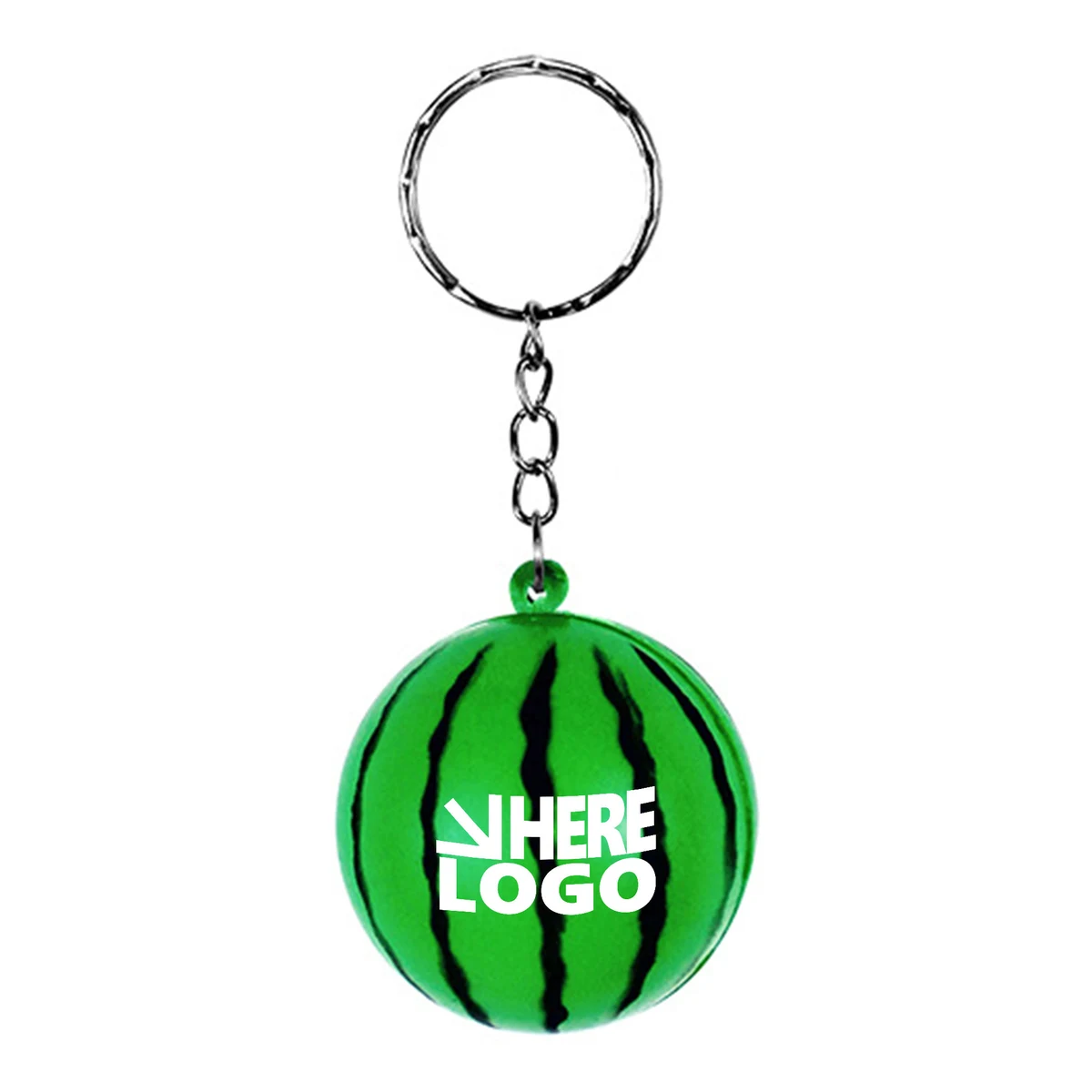 MOQ 20 Watermelon Stress Relieve Toy Key Chain 1