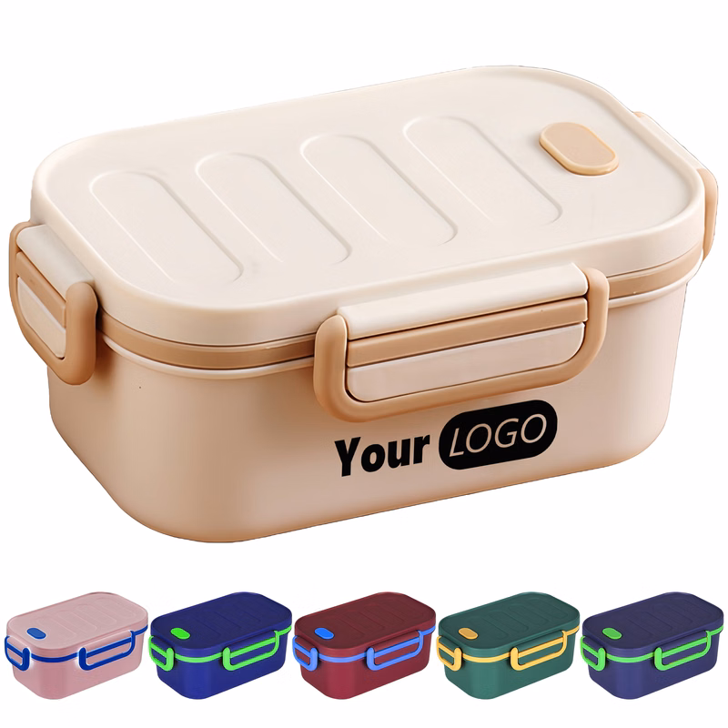 Pp Compact Leakproof Lunch Box With Secure Locking Mechanism