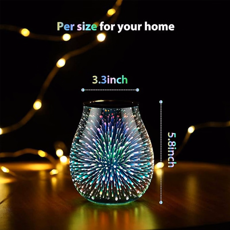 Creative Glass Electric Heating Aromatherapy Night Light