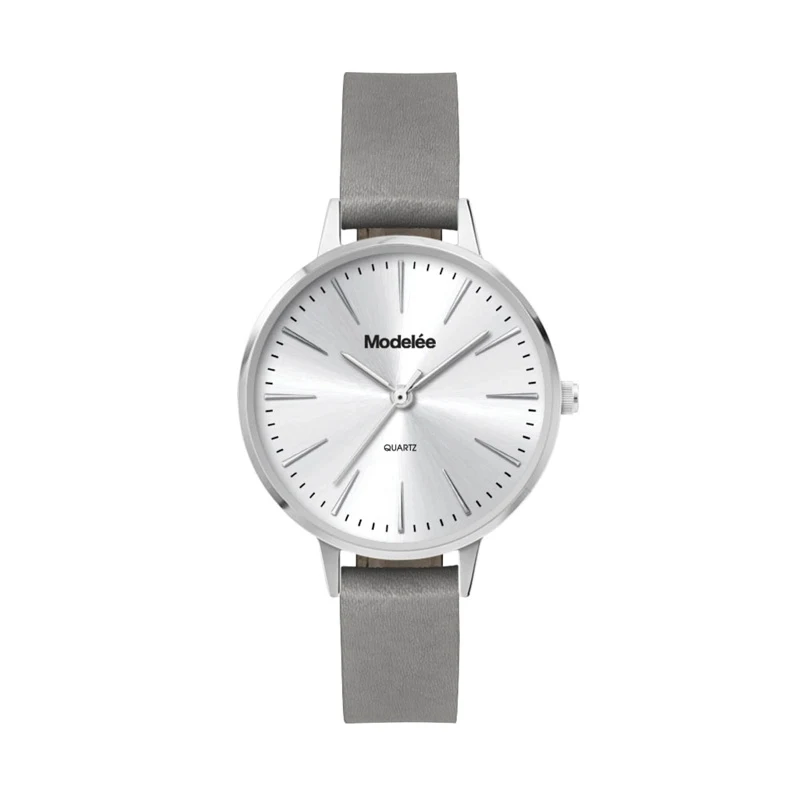 34MM, SILVER METAL CASE, 3-HAND MVT 1