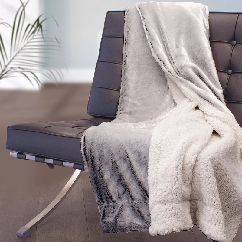 COLWOOD - LUXURIOUS FAUX FUR THROW