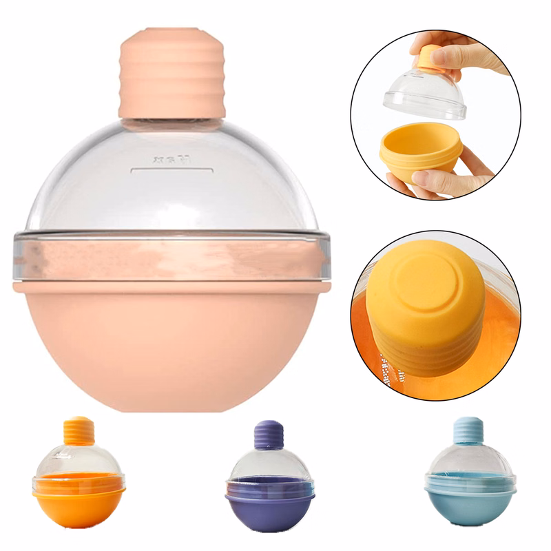 Reusable Silicone Ice Ball Maker Mold