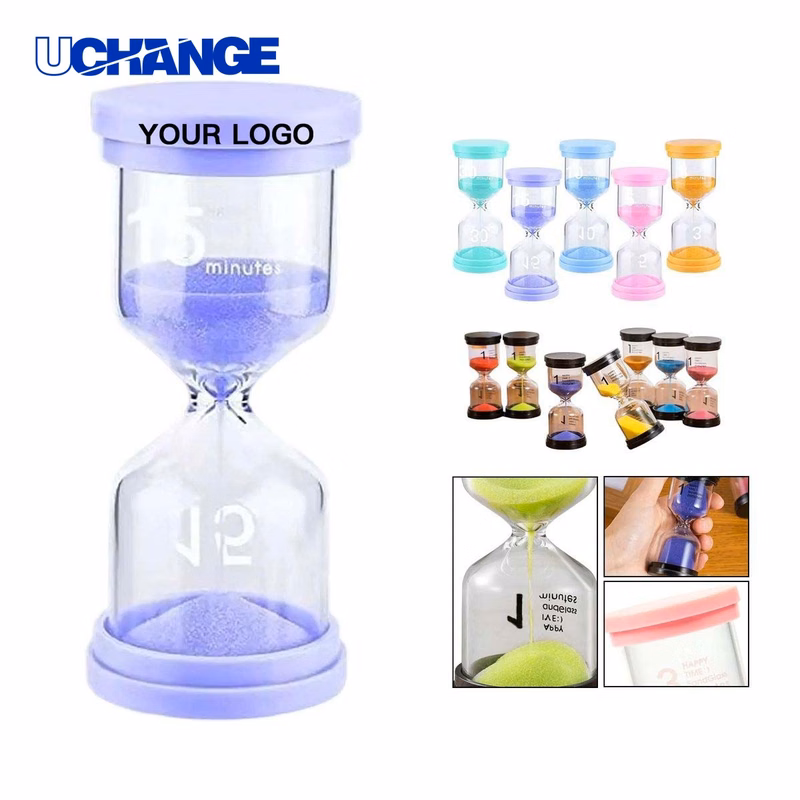 Compact Hourglass Timer Tool with Color Options