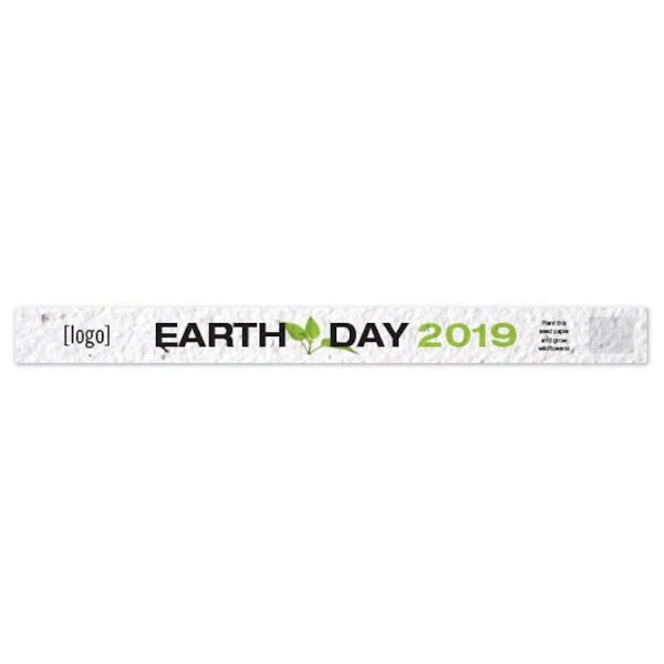 Earth Day - Seed Paper Wristband 1