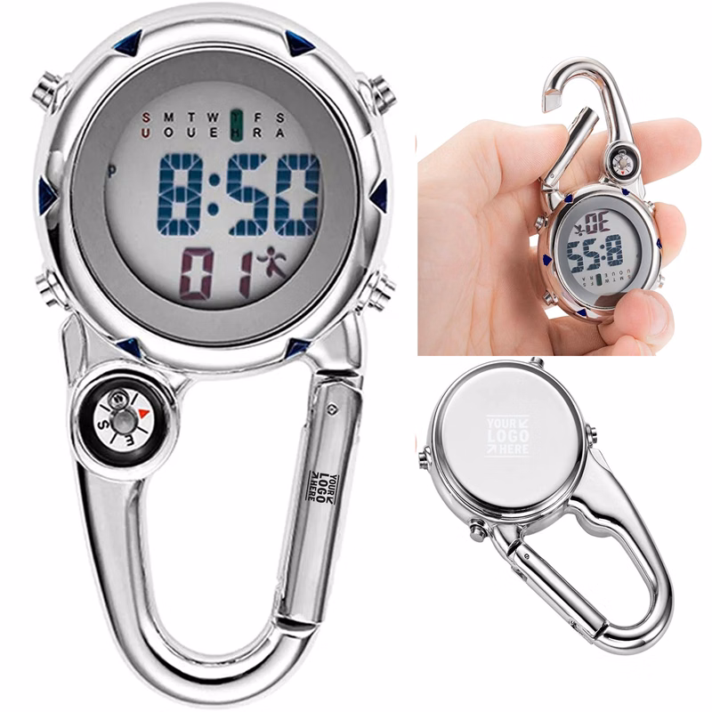Digital Carabiner Watch Clip