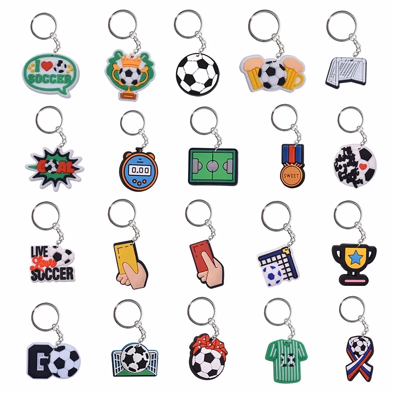 Custom 2D PVC Keychain 1.5"Dia