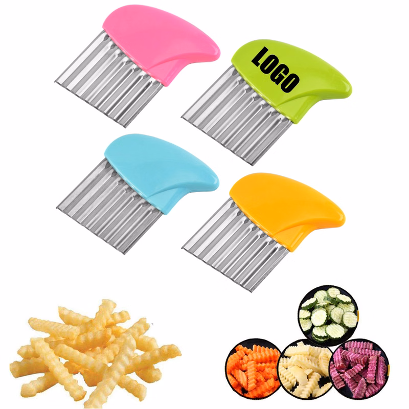 Stainless Steel Crinkle Cutter Potato Knife