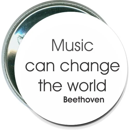 Music can change the world, Beethoven, Music Button 1