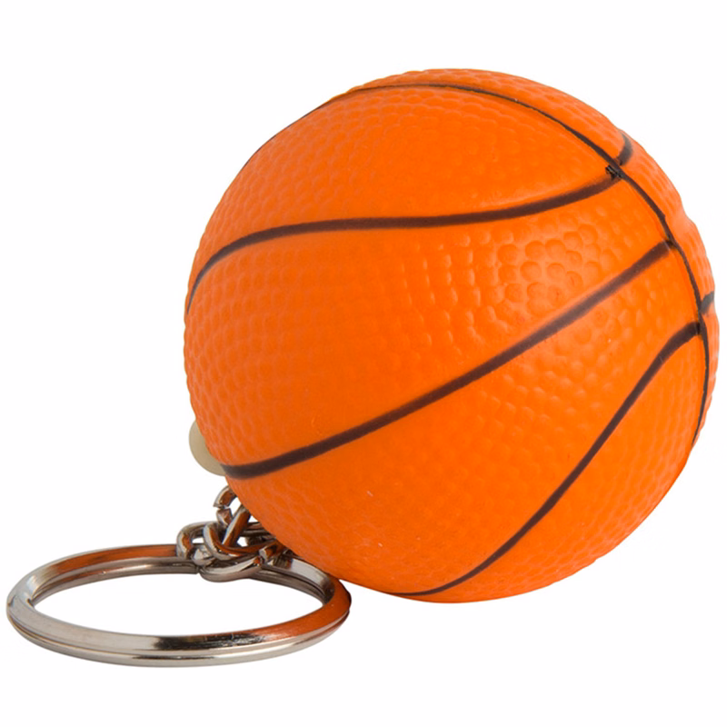 Basketball Keyring Stress Reliever