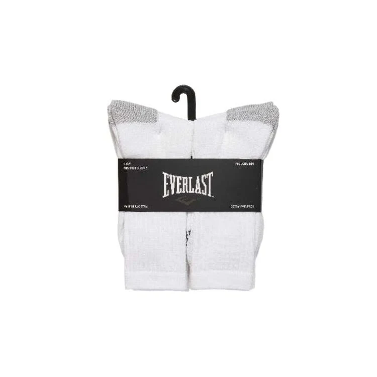 EVERLAST Boys Full Cushion Banded Crew Socks - 6 Pack 1