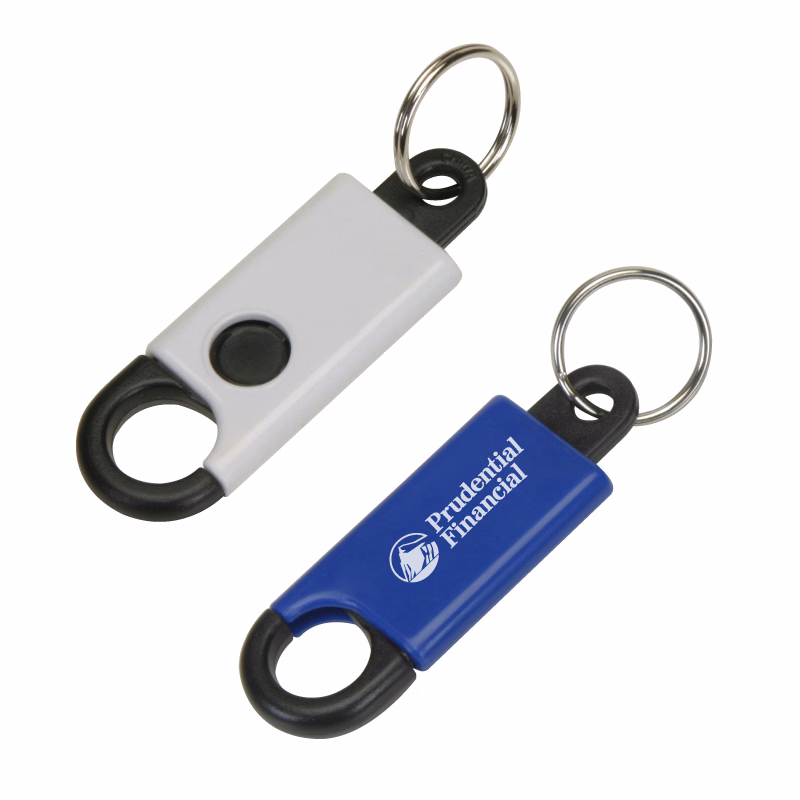 Clearance Item! Button Activated Clip Keyring